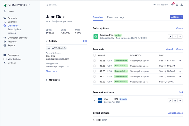 DinoIPTVReseller dashboard screenshot